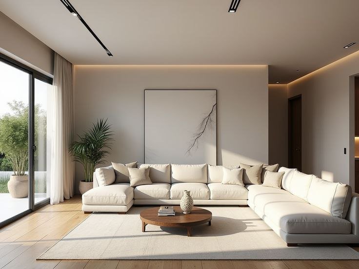 IMG_1643 U-Shaped Sofa, Home Linen - Image 1