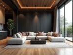 U-Shaped Linen Sofa - Image 2